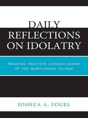 cover image of Daily Reflections on Idolatry